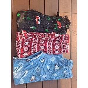 Old Navy Pajama Pants 3 Pair Bundle. Small